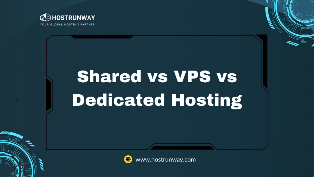Shared vs vps vs dedicated hosting