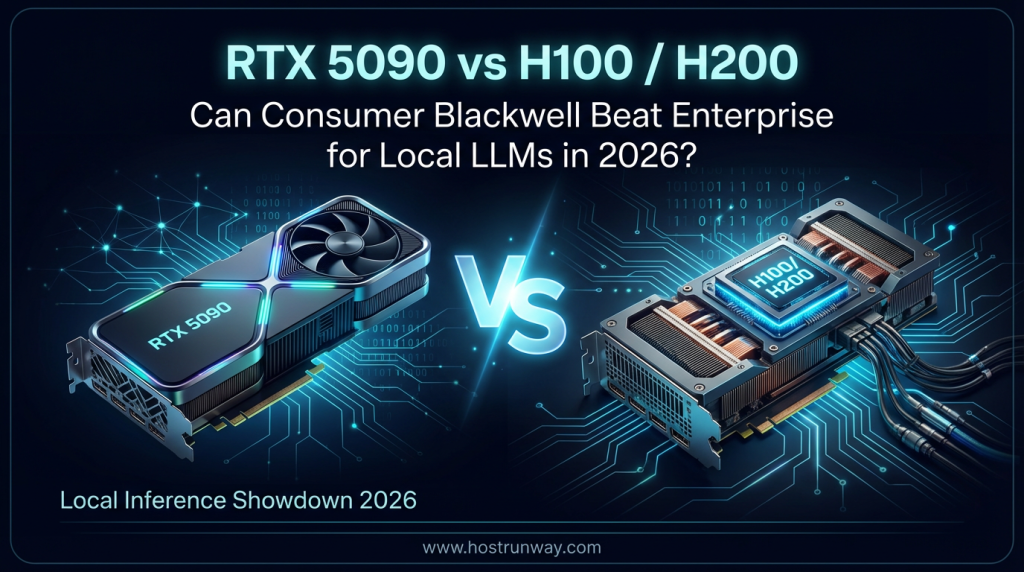 NVIDIA Blackwell Consumer vs Enterprise: Can RTX 50 Series Beat H100/H200 for Local Inference in 2026?