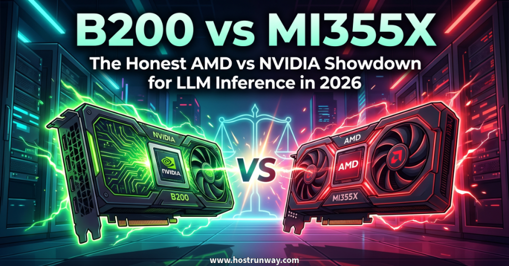 B200 vs MI355X