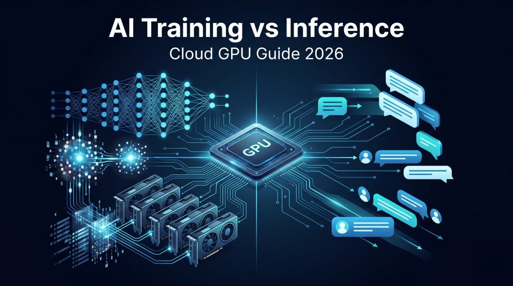 Cloud GPU for AI Inference vs Training: Different Needs Explained