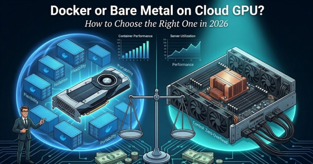 Docker or Bare Metal on Cloud GPU? How to Choose the Right One in 2026