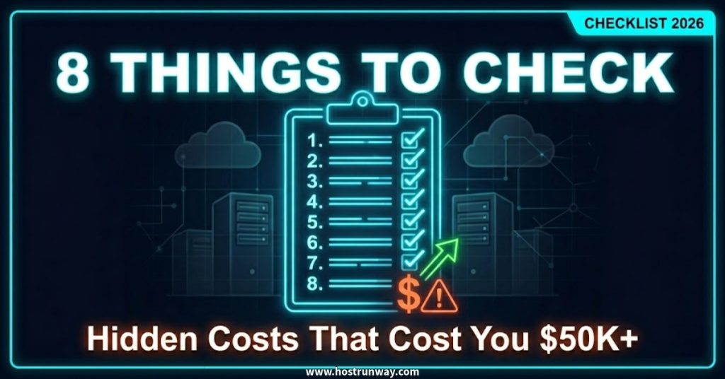 Cloud GPU Provider Comparison Checklist: 8 Essential Things to Check Before Renting in 2026