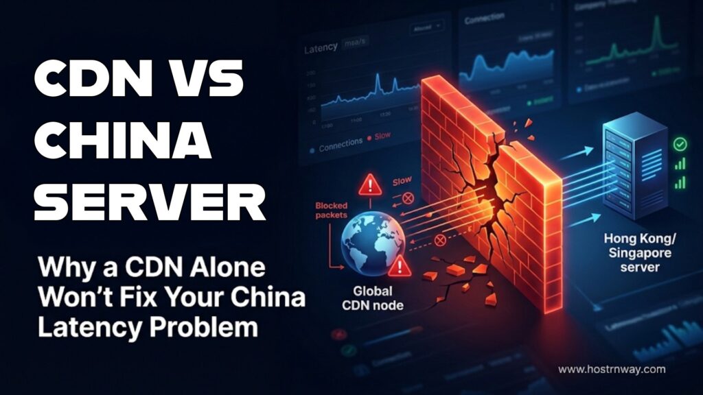 CDN vs China-Based Server: Why a CDN Alone Won’t Fix Your China Latency Problem