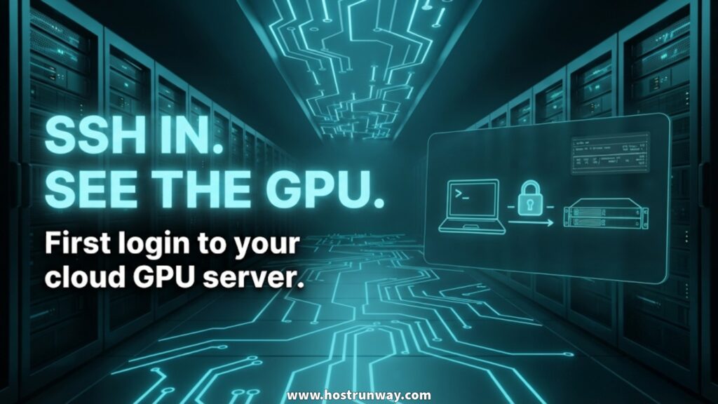 How to Connect to a Cloud GPU Server Using SSH