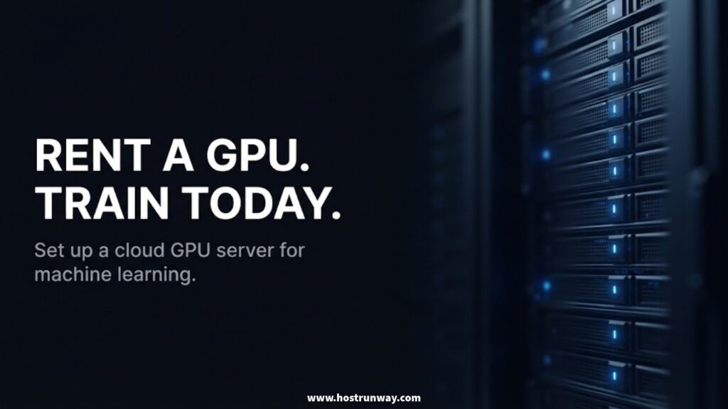 How to Set Up a GPU Cloud Server for Machine Learning (Step-by-Step Guide)