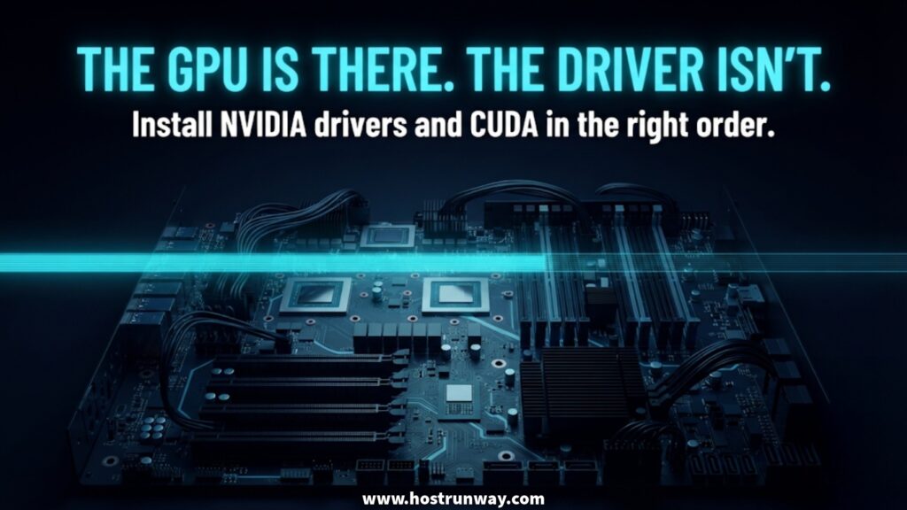 How to Install CUDA and NVIDIA Drivers on a Cloud GPU Server