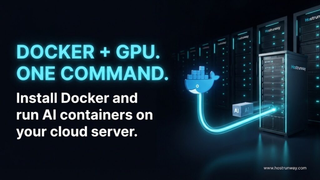 How to install Docker and run AI containers on a cloud GPU server